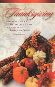 Thanksgiving Eve Cover